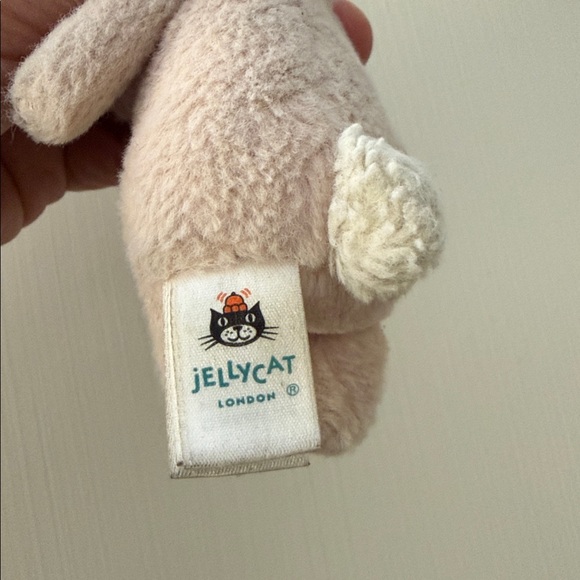 Jellycat Blush Blossom Bunny Keychain - Picture 4 of 6